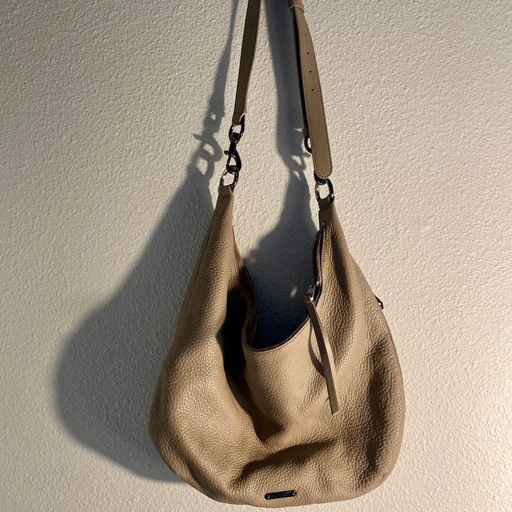 Rebecca Minkoff Taupe Leather Tote Bag